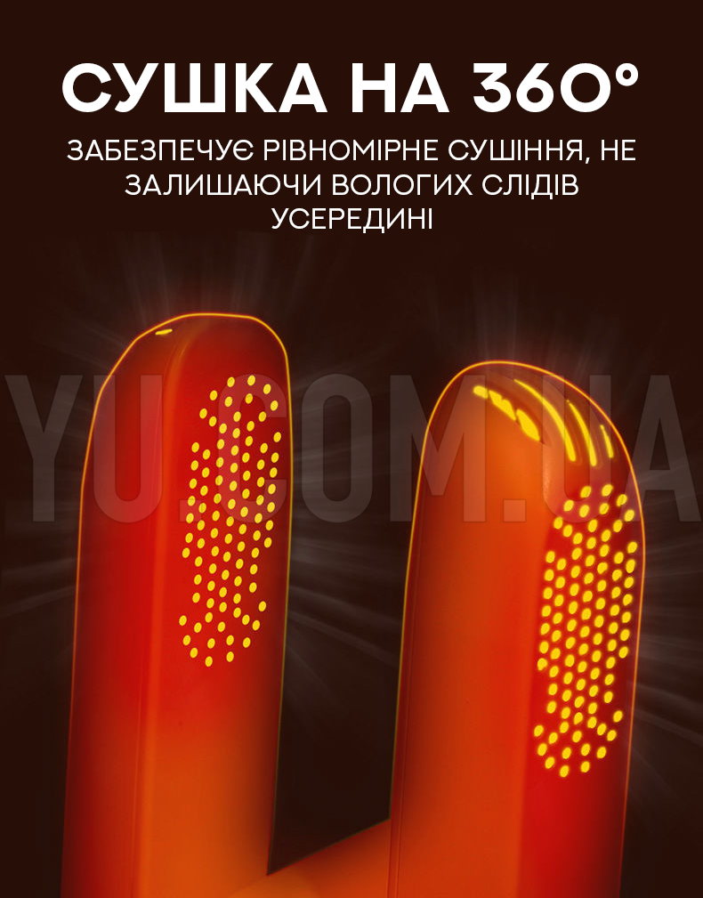 Электросушилка для обуви антибактериальная с таймером Shoes Dryer